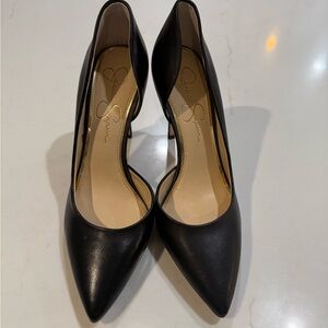 Jessica Simpson Black Heels
